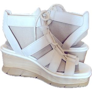 WOMEN'S JOANIE™ III LACE WEDGE SANDAL size 9